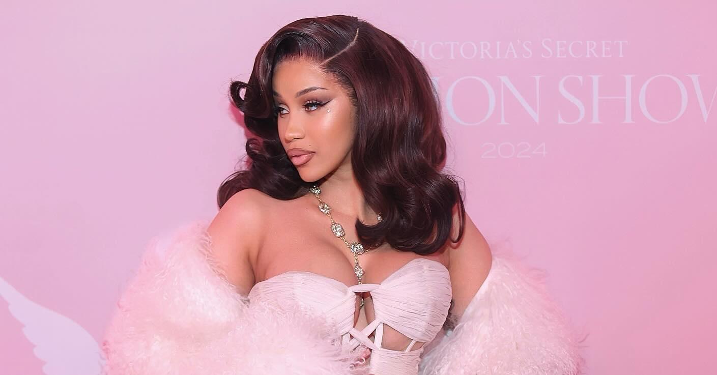 Cardi B at Victoria's Secret Fashion Show 