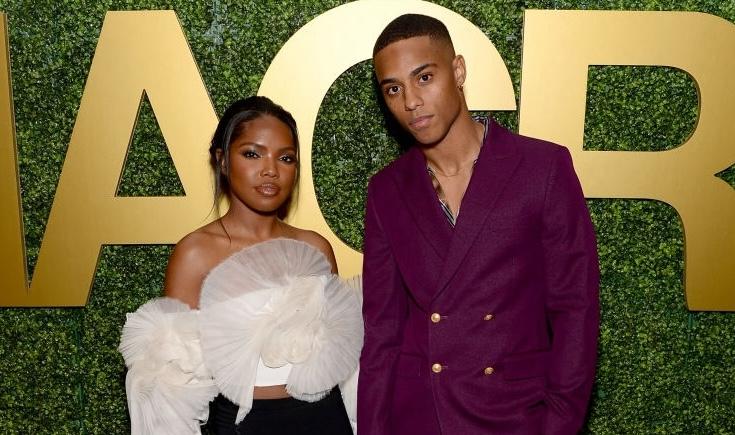 Ryan Destiny and Keith Powers