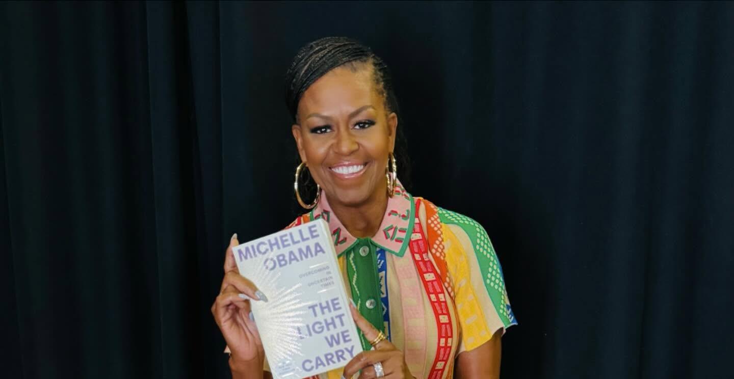 Michelle Obama promotes her book 'The Light We Va