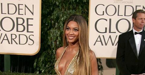 Beyonce at the 2007 Golden Globe Awards
