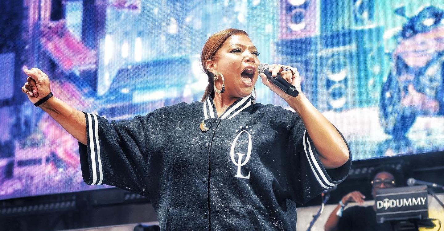 Queen Latifah performs at Rock the Bells