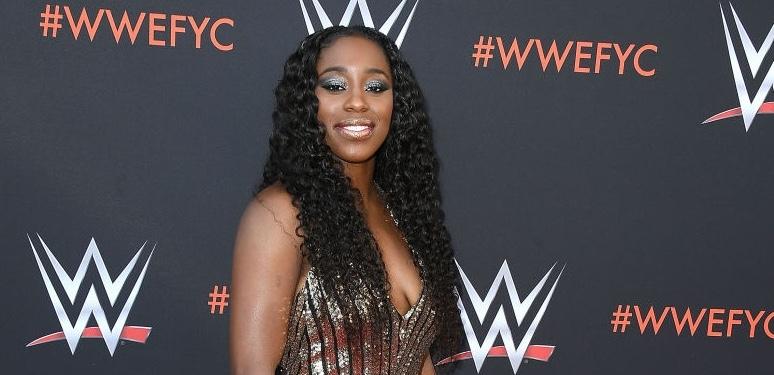 Naomi arrives at the WWE's First-Ever Emmy "For Your Consideration" Event at Saban Media Center.
