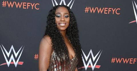 Naomi arrives at the WWE's First-Ever Emmy "For Your Consideration" Event at Saban Media Center.