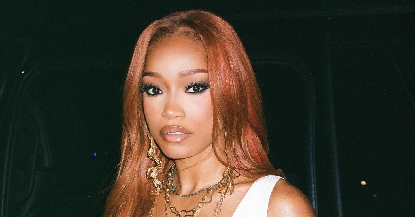 Keke Palmer red hair 