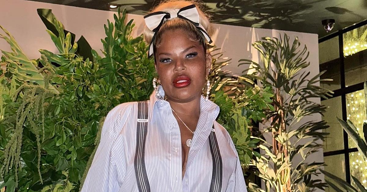 Misa Hylton poses on Instagram