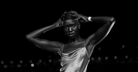 NyaLuak Leth attends the Fenty Beauty