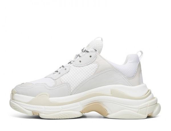 Balenciaga triple s sales white replica