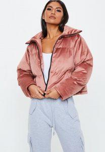 wp content/uploads///bombshell pink velvet puffer jacket x