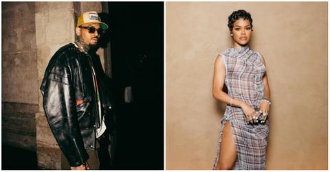 Chris Brown and Teyana Taylor