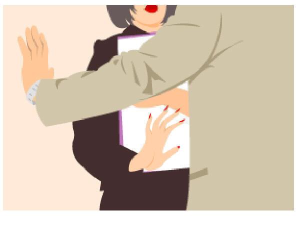 harassment in the workplace clipart