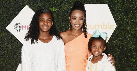 Mielle Organics Founder and CEO Monique Rodriguez (C) and her family.