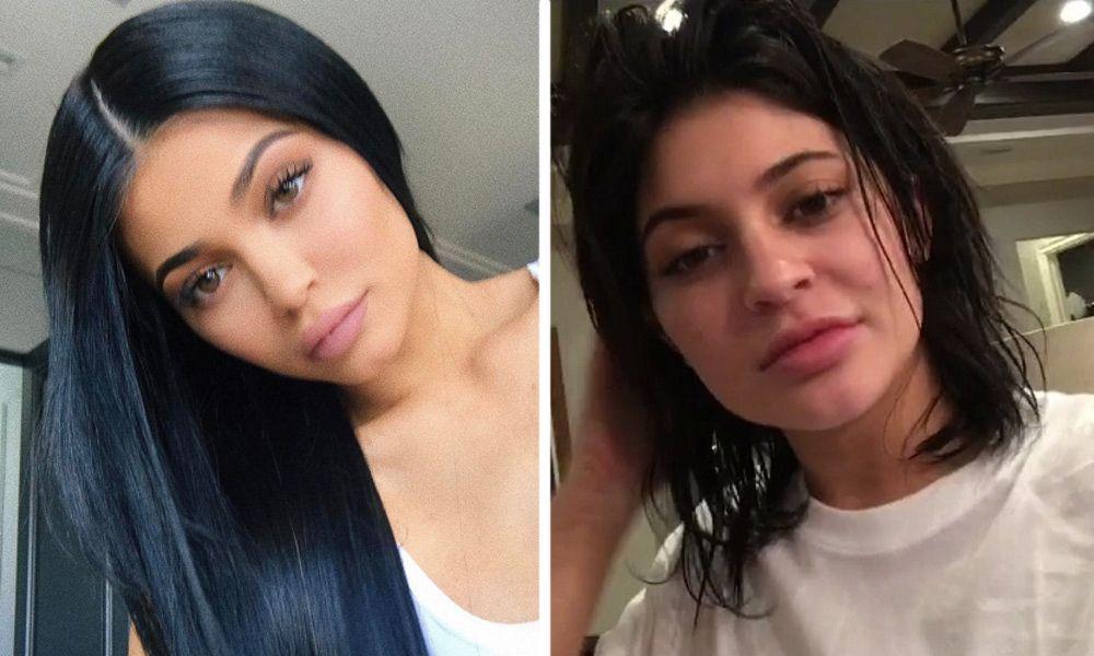 kylie jenner real hair