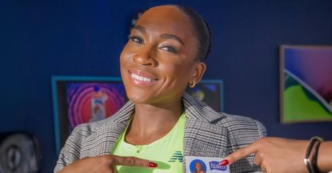 Coco Gauff poses on Instagram