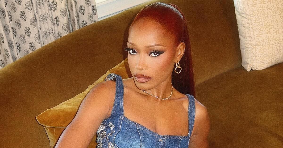 Keke Palmer poses on Instagram