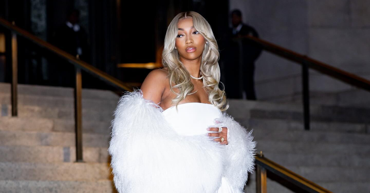 angel reese at cfda awards